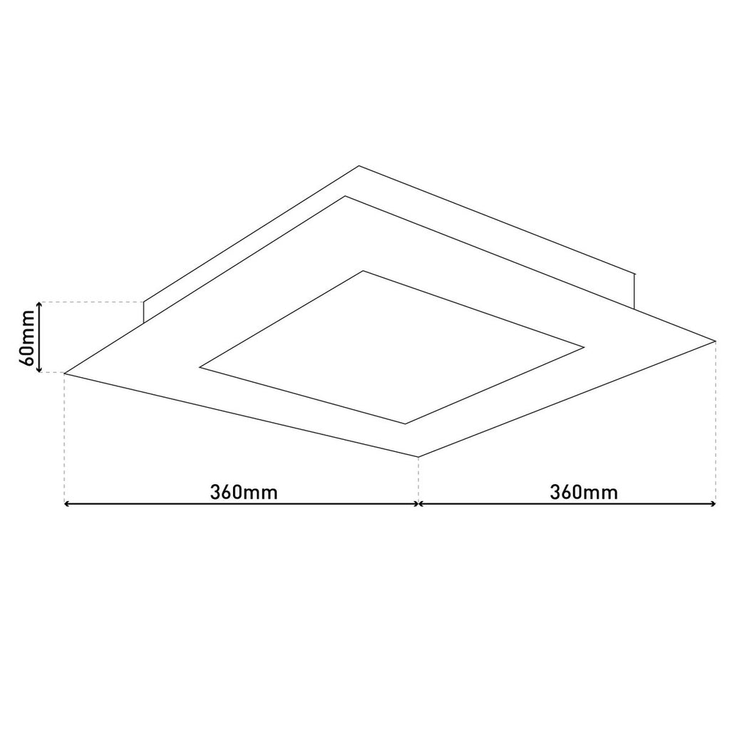 Liv · Metalen plafondlamp