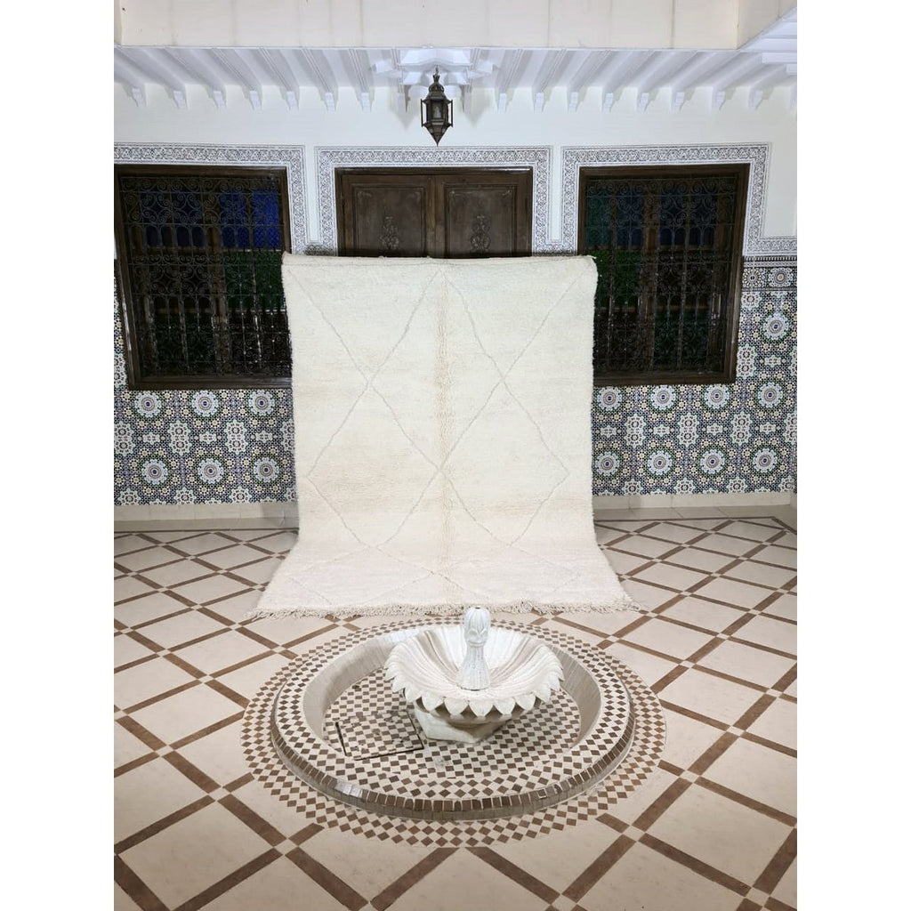 Berber vloerkleed Beni Ouarain zuivere wol 200 x 300 cm