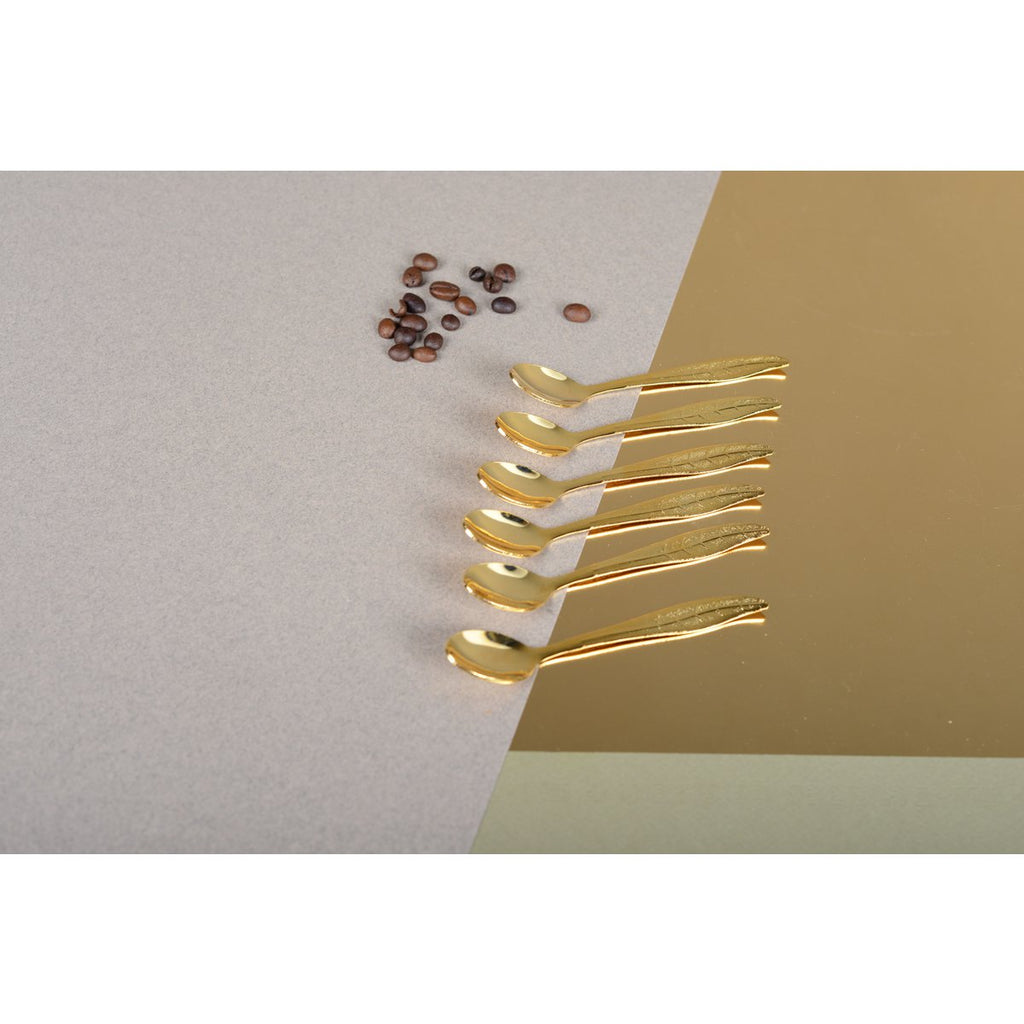 Gouden bladeren - veel van 6