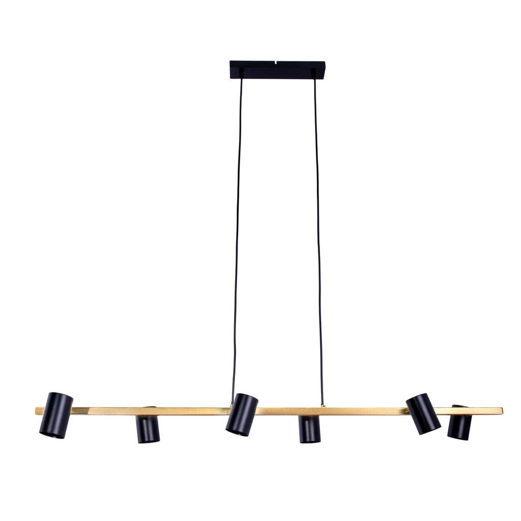 Liv · Messing hanglamp — zwart