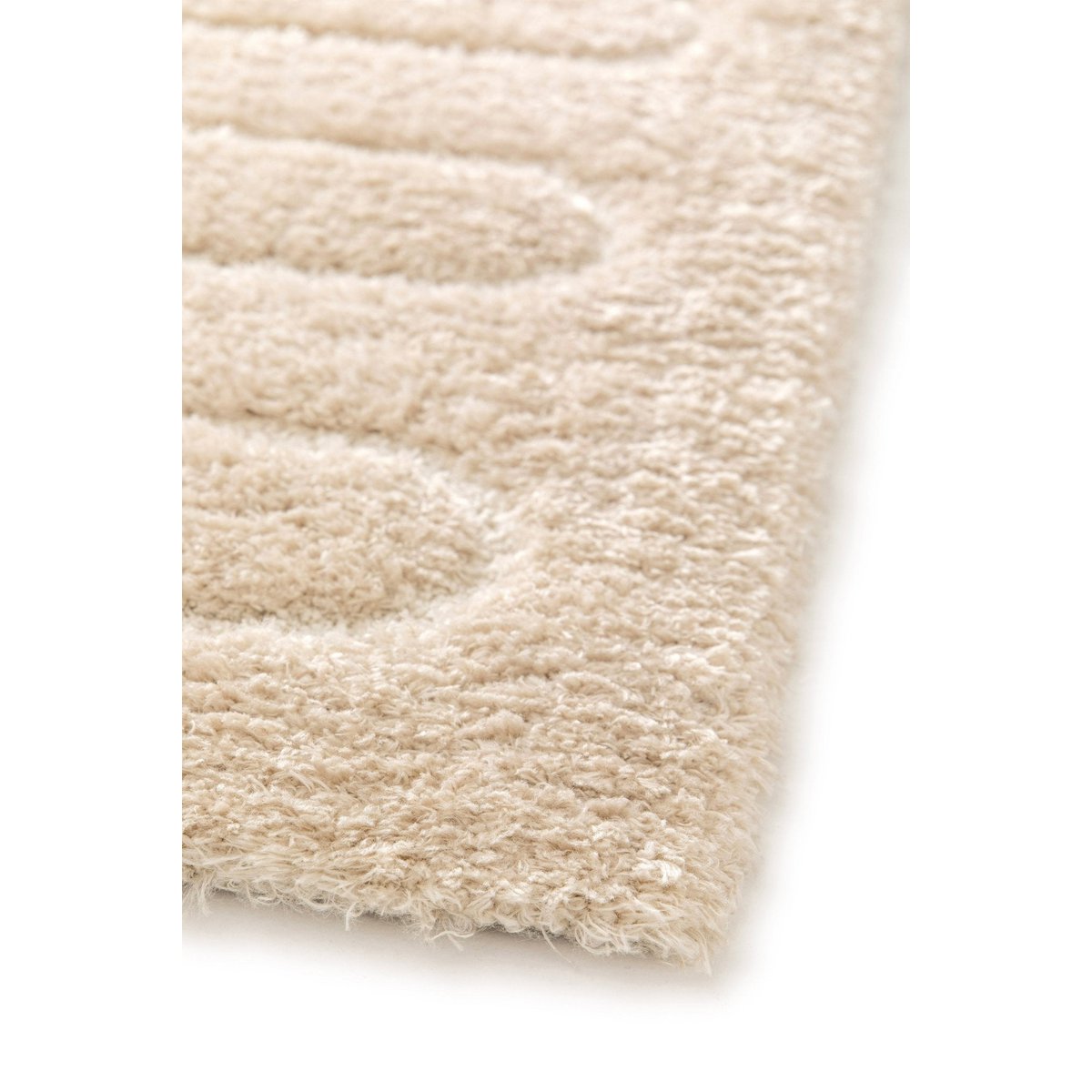 Gerecycled polyester reliëf tapijt met verfijnd eolya -ontwerp