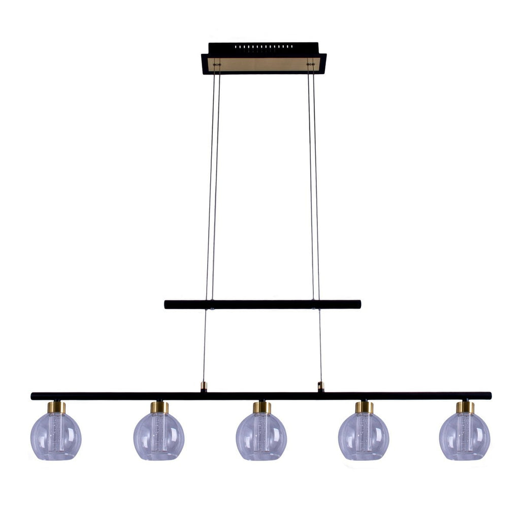 Liv · Messing hanglamp — zwart