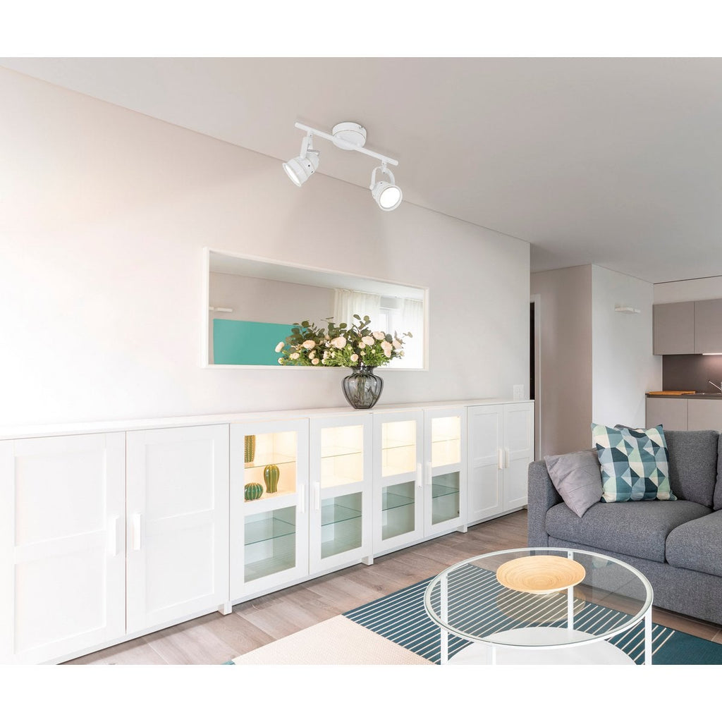 2 -Ser LED -plafondspot "Shabspo" 2x Gu10, Max.