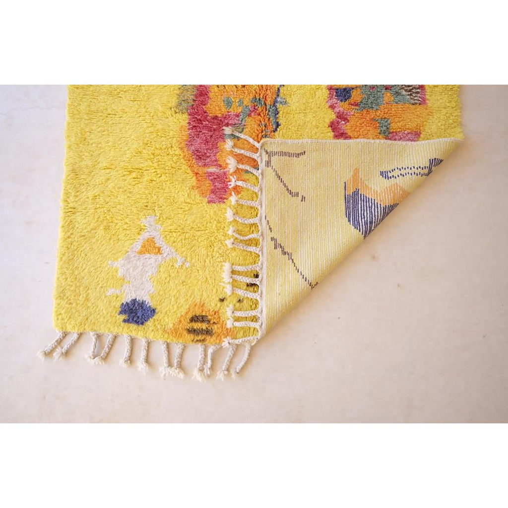 Berber tapijt in abstracte wol 164 x 245 cm