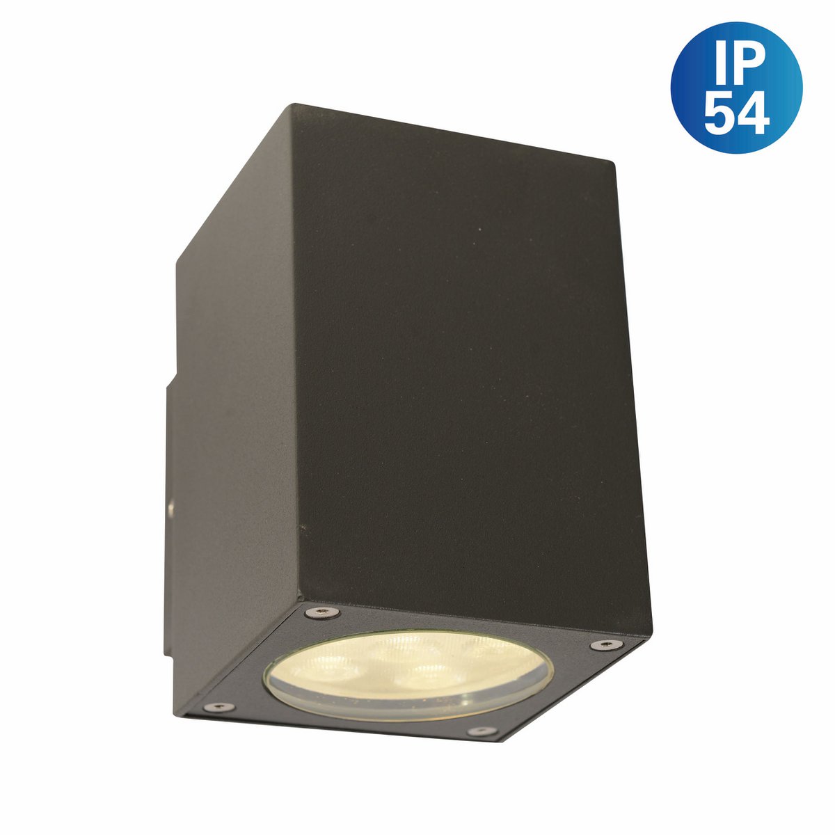 LED op de buitenwandlamp "tessus" gemaakt van aluminium met stevig gebouwd -in LED's