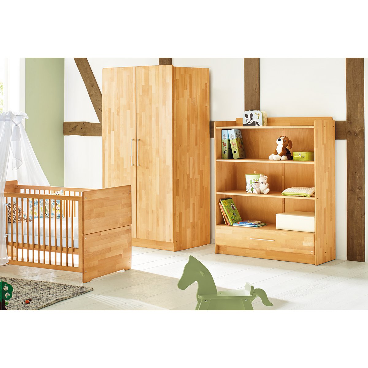 Staande plank "natura" breed