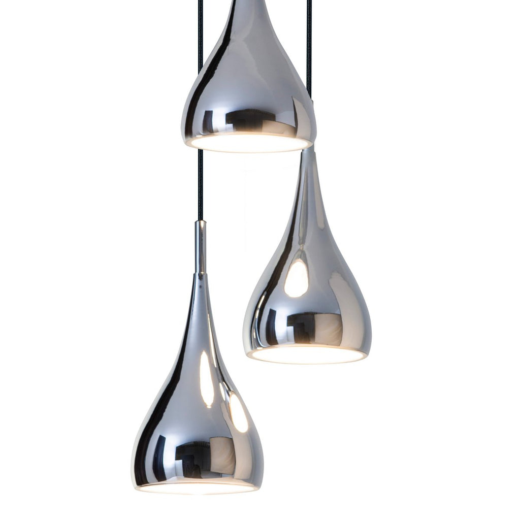 Liv · Metalen hanglamp — chroom