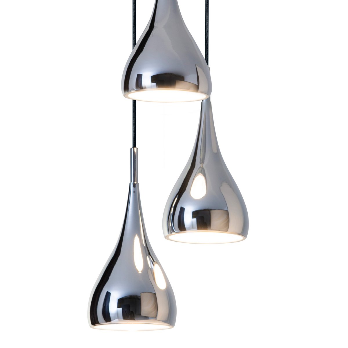 Liv · Metalen hanglamp — chroom