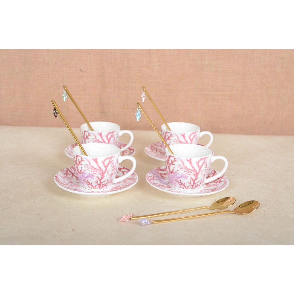 Gouden lepels over meerdere kleuren - veel van 6