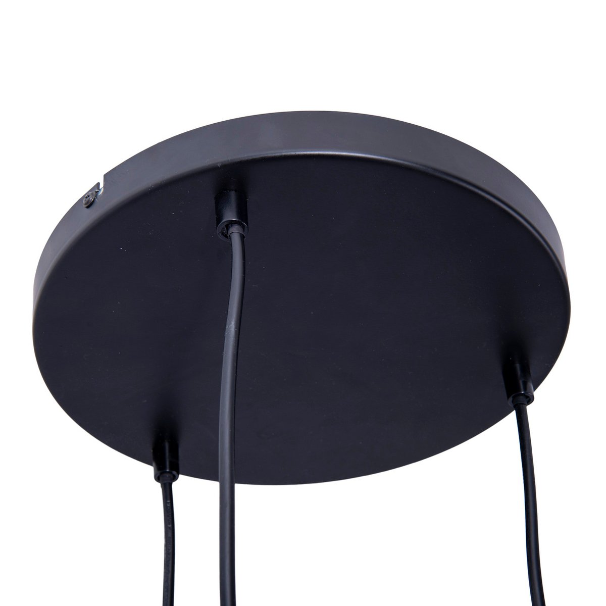 Liv · Houten hanglamp — zwart