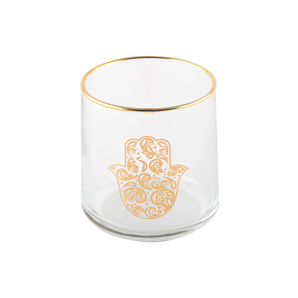 Fatma -hand en gouden waterglazen - veel 4