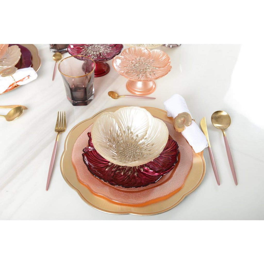 Vage gouden plaat hieronder