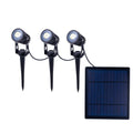 Liv · LED-solar spotset — 3-arms