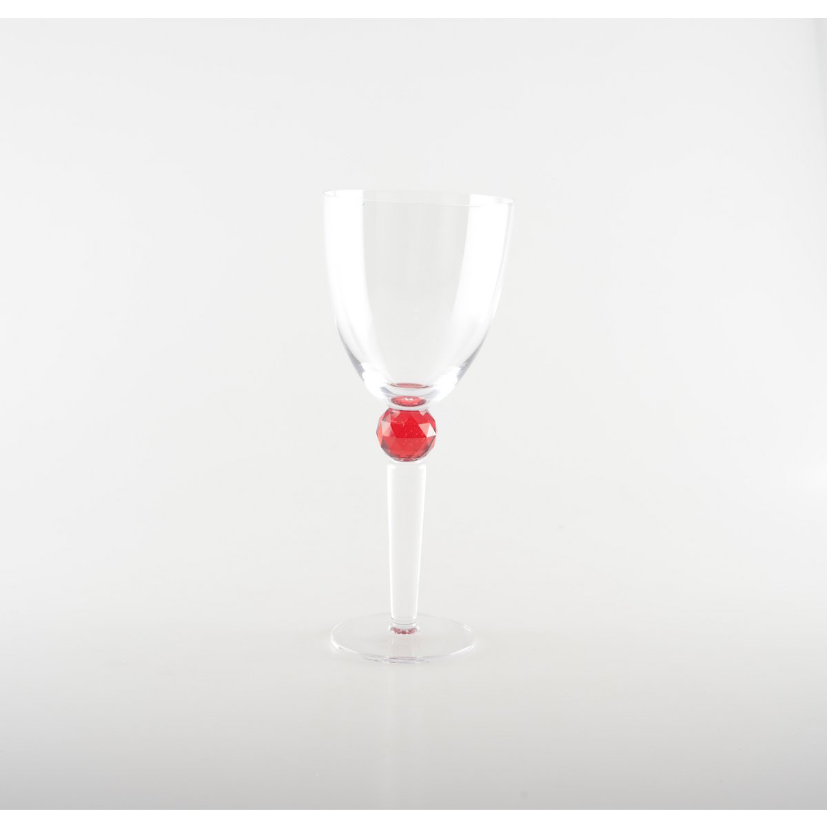 Wijnglazen met ronde diamantvoet 4 kleuren - veel van 4