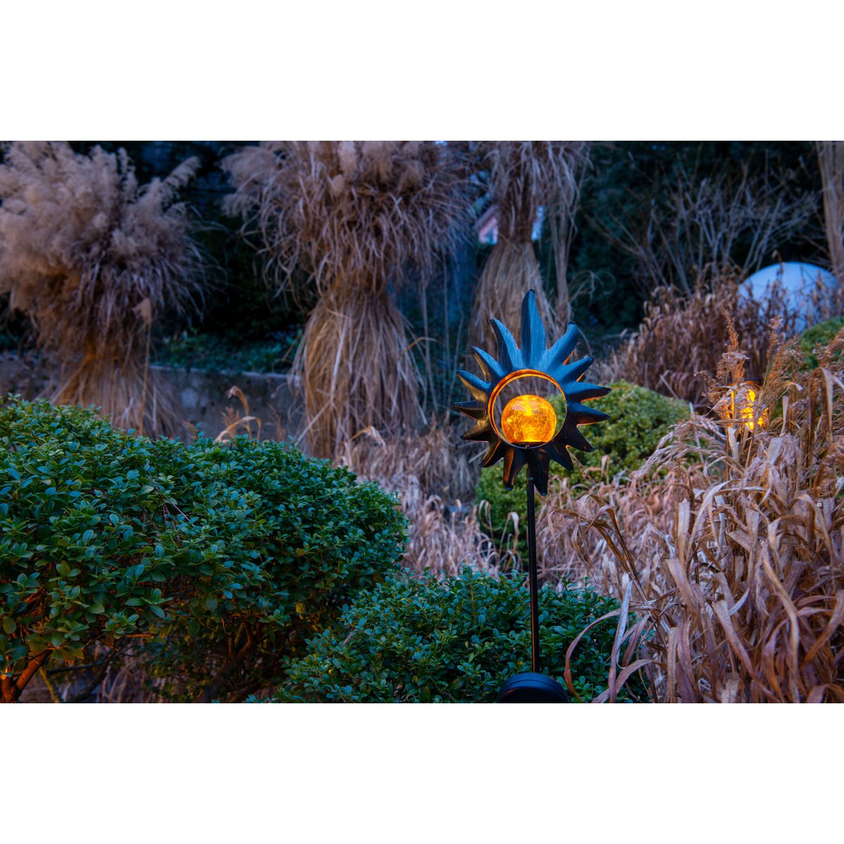 Liv · Metalen buitenlamp — zwart