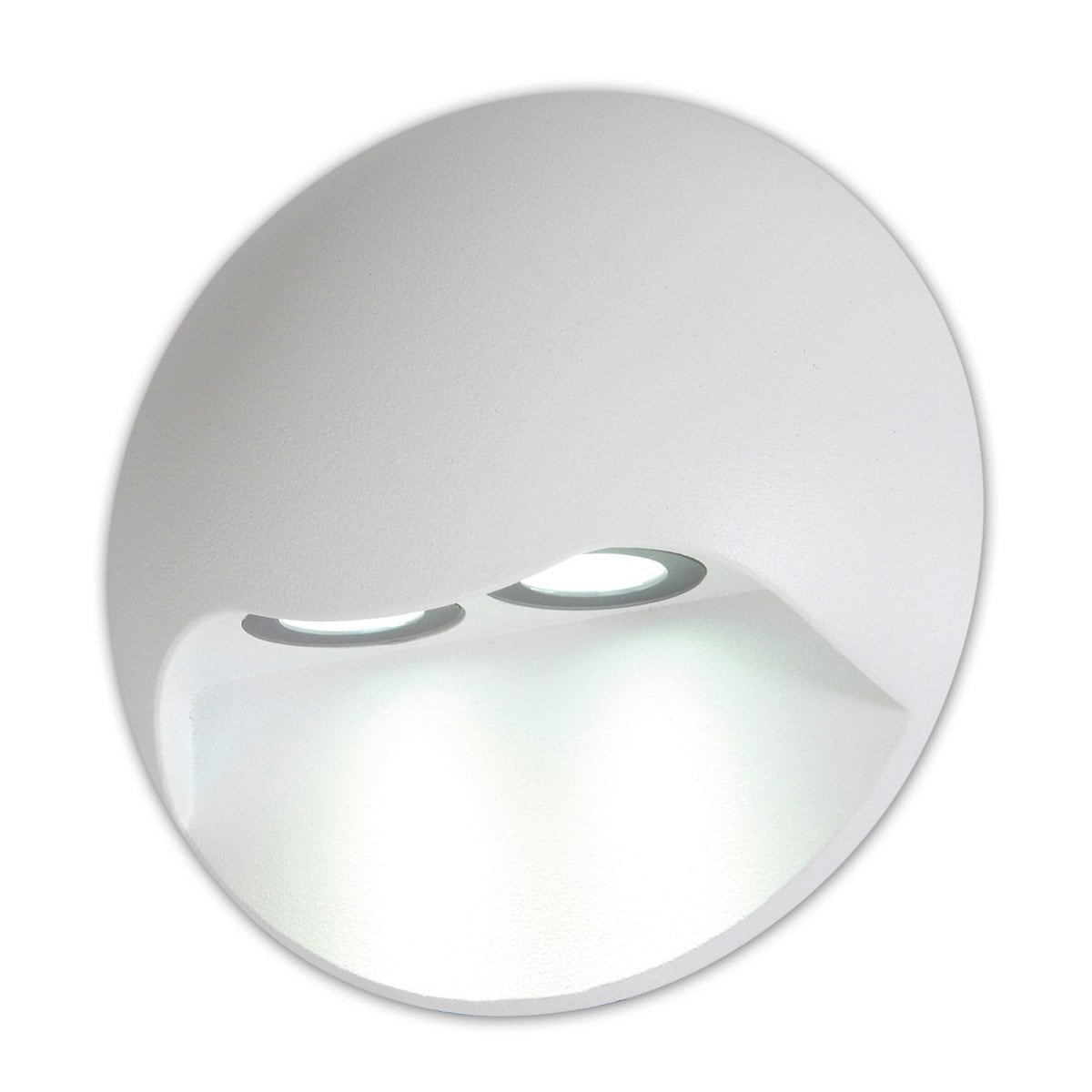 LED externe wandlamp "Vedus" D: 13 cm