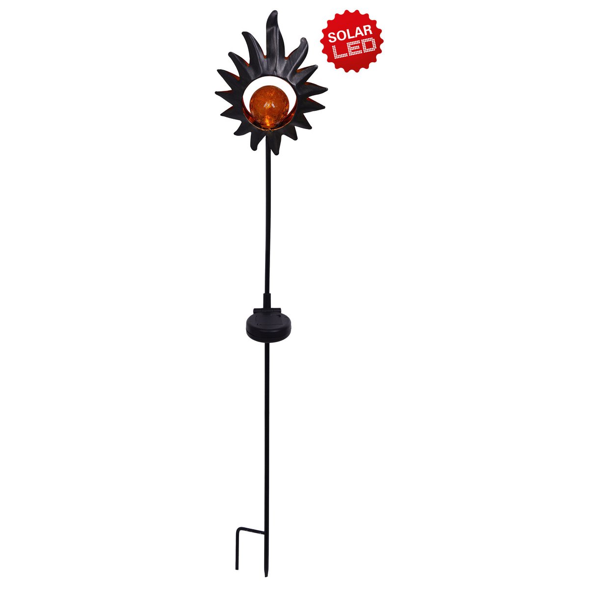 Liv · Metalen buitenlamp — zwart