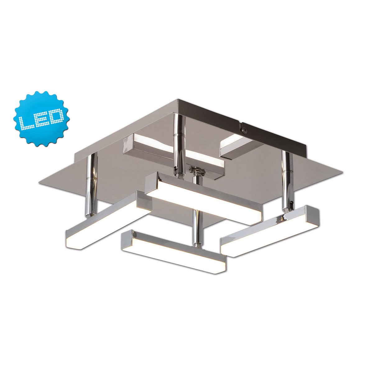 Liv · Plafondlamp — chroom