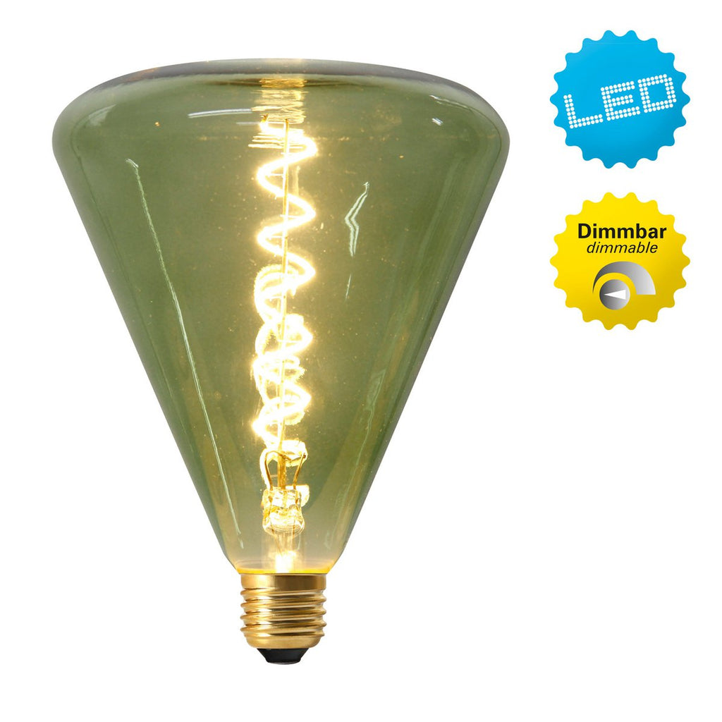 Liv · LED-decoratielamp — E27/4W groen glas