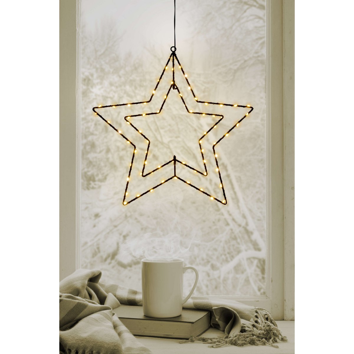 LED Outdoor Christmas Lamp "Stern" D: 40 cm