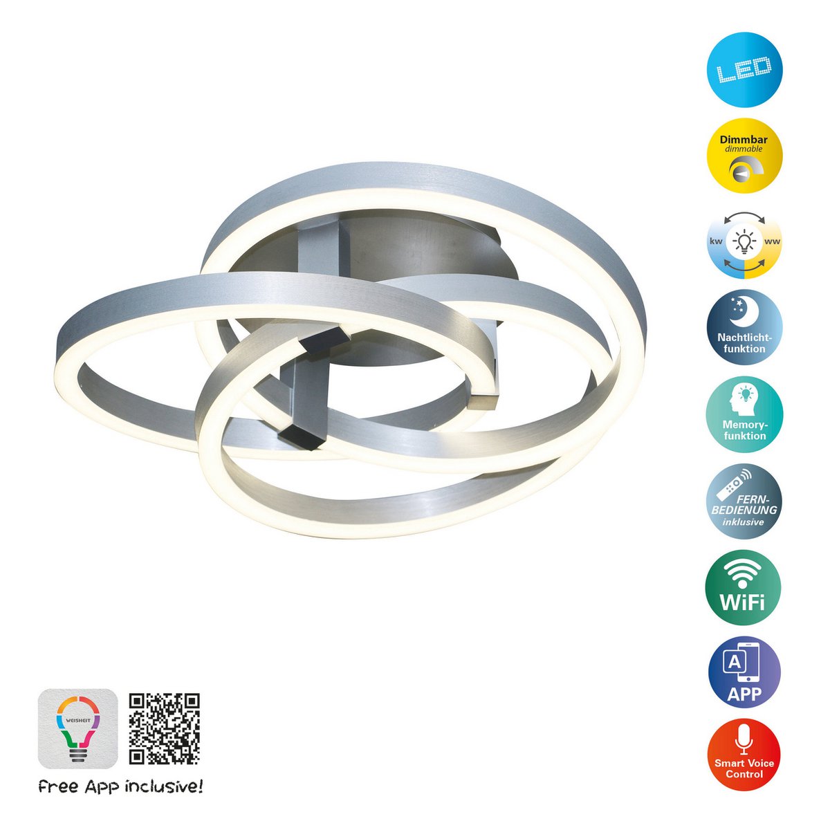 Liv · Metalen plafondlamp