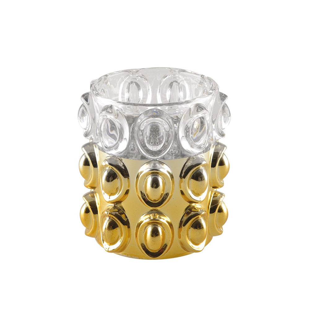 Half gouden bubbelkaarshouder