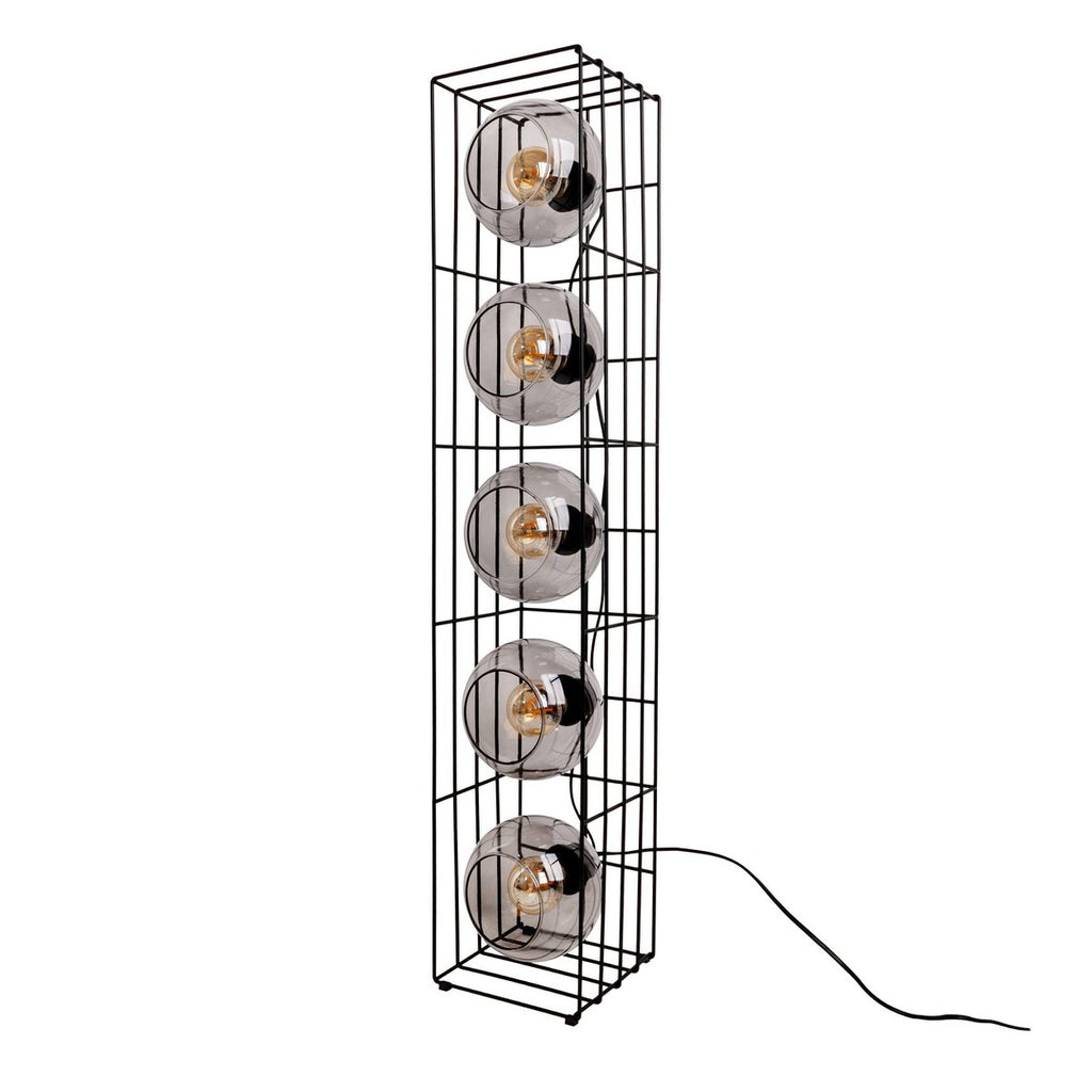 Liv · Metalen vloerlamp — zwart