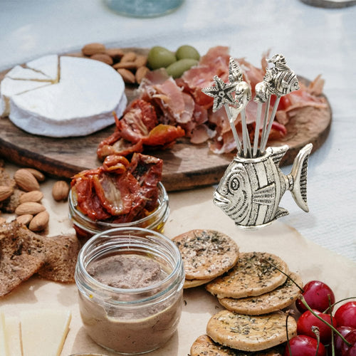 6 -stuk vis aperitif