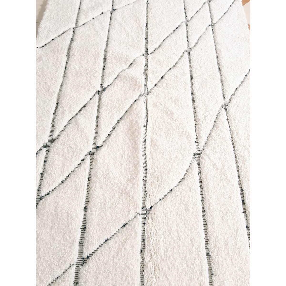 Berber vloerkleed handgemaakt in Marokko 100% wol 160x250 cm