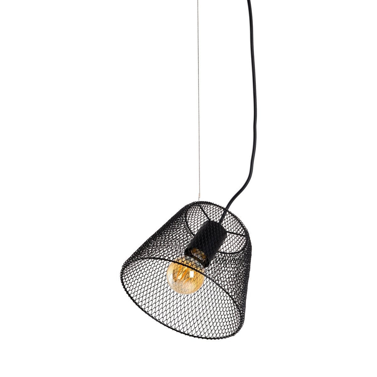 Liv · Metalen hanglamp — zwart