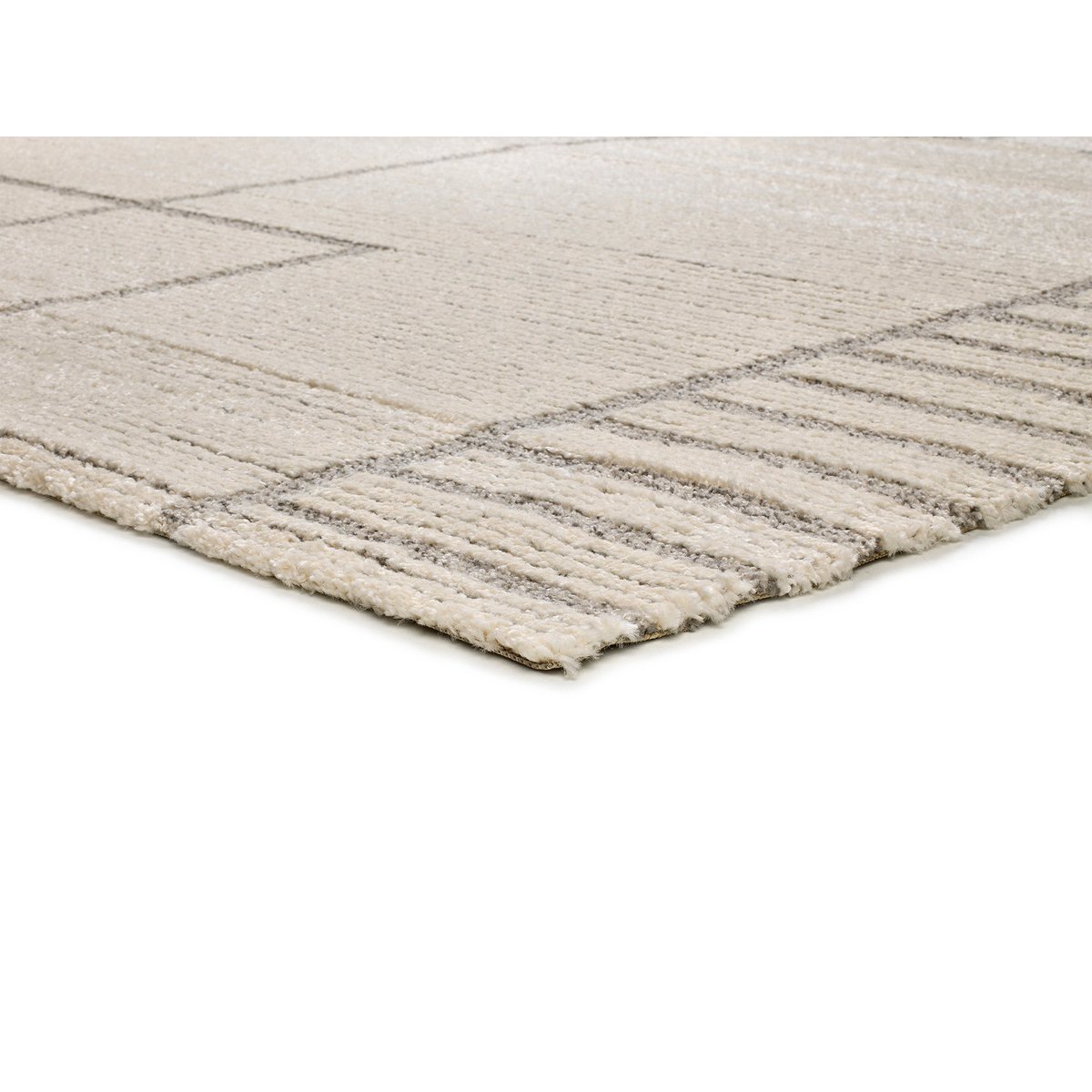 Moderne Noordse stijl geometrische tapijtafbeeldingen