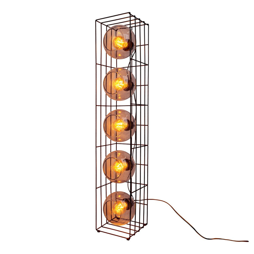 Liv · Metalen vloerlamp — zwart