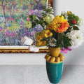 Zijden Bloemen met  Lemon Juice Vase H：37cm