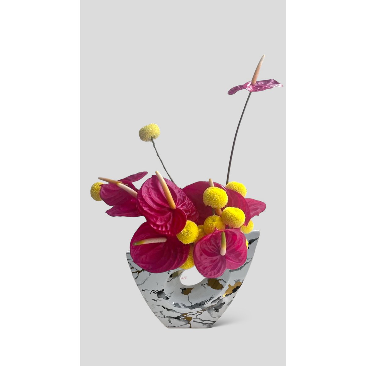 Moderne Keramieken Overdekte Vaas (klein)