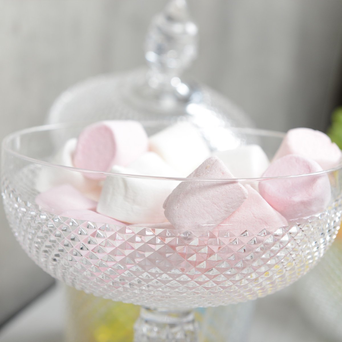 Acryl Acryl Cup Diamond 850 ml transparant