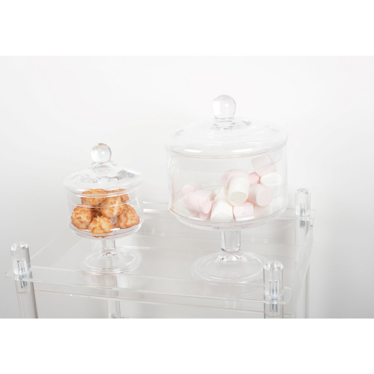 Glazen snoep 12x12x16cm