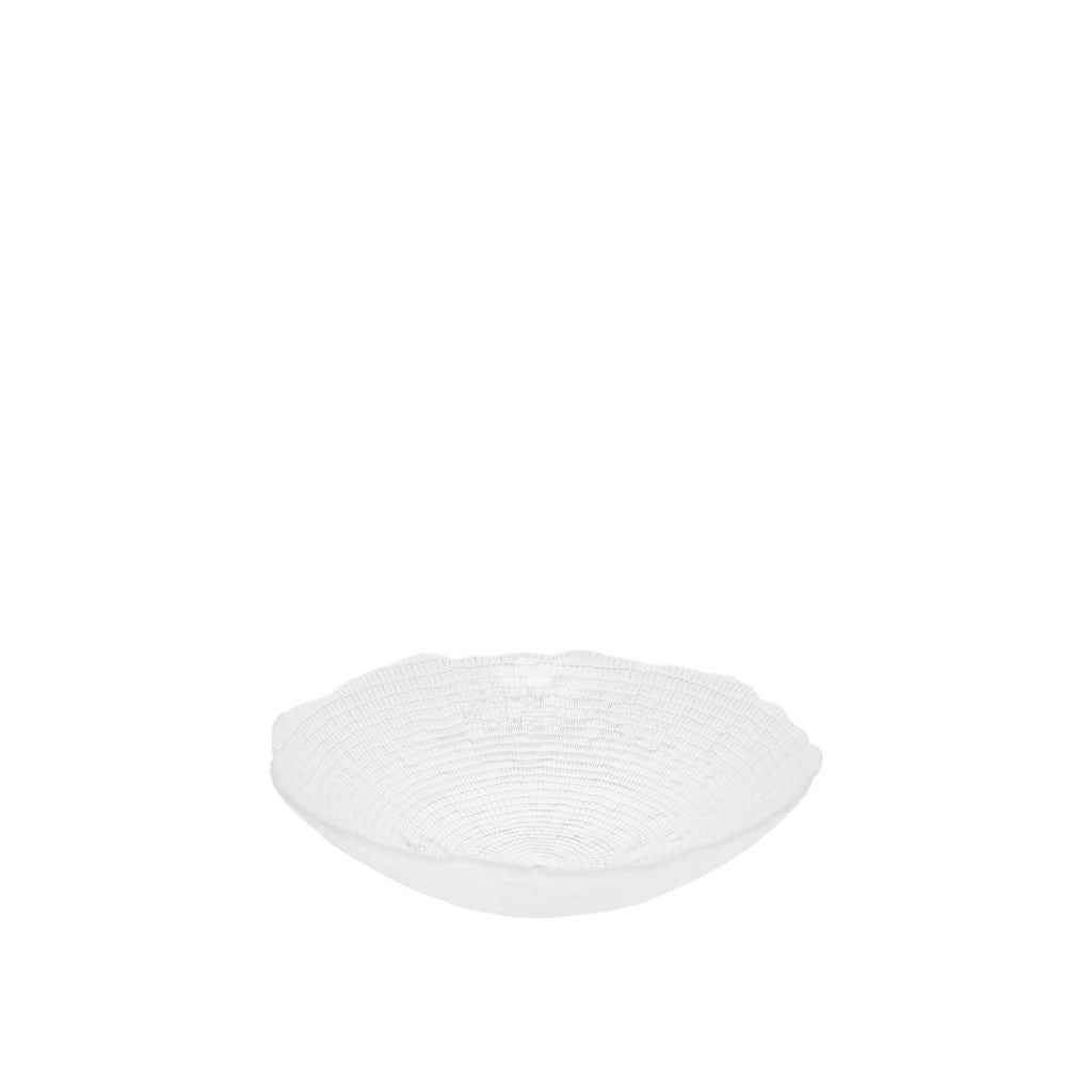 Transparante kom 25 cm