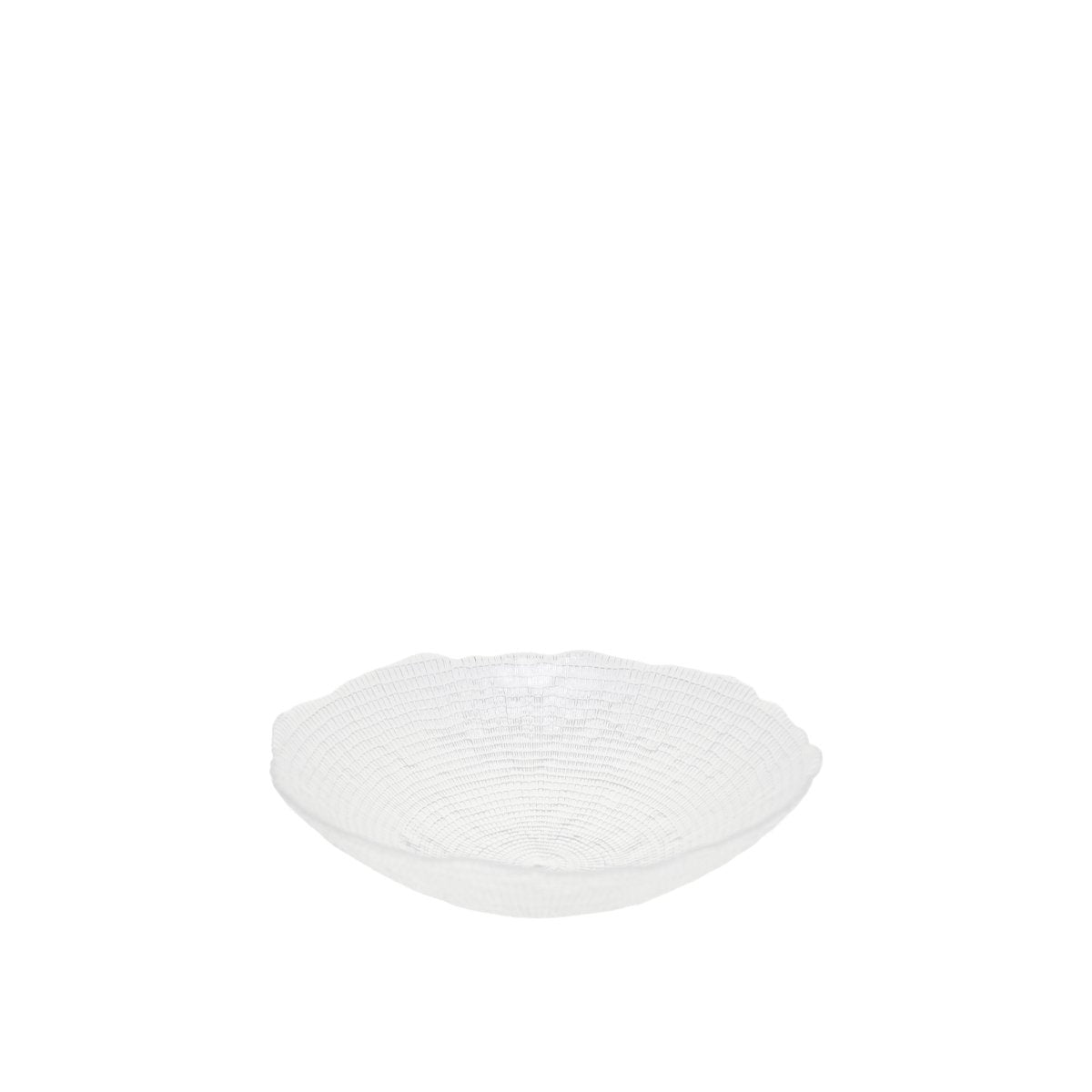 Transparante kom 25 cm