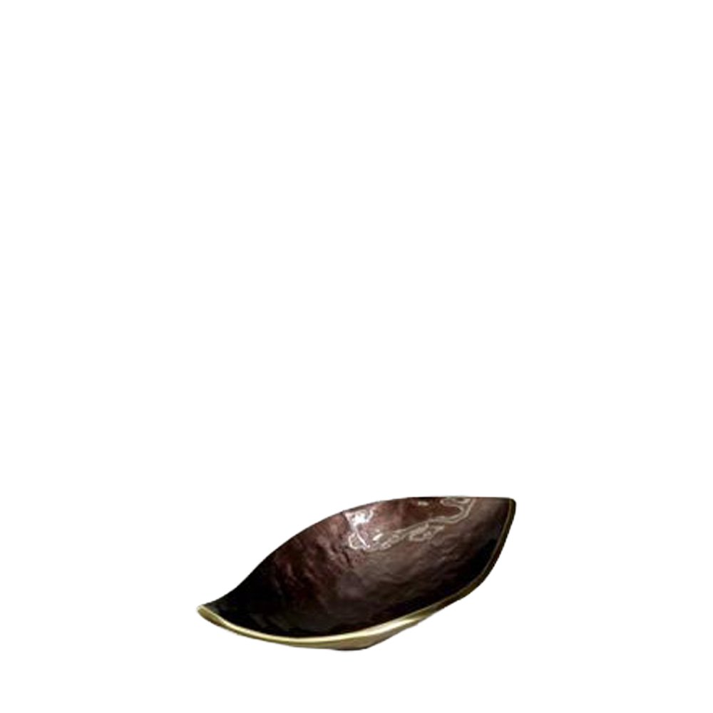 30x15.5x7cm bruine decoratieve snit