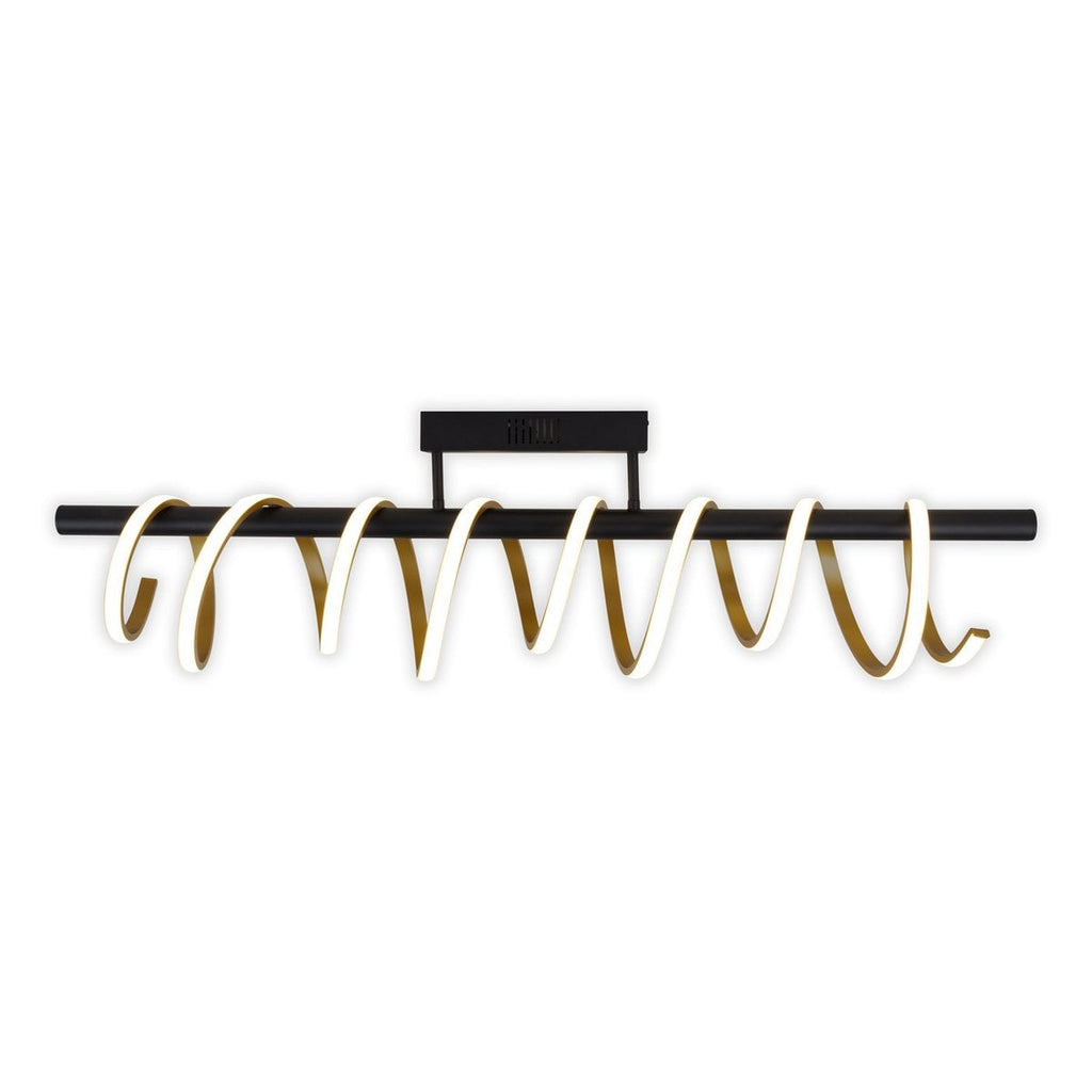 Liv · Metalen plafondlamp — zwart