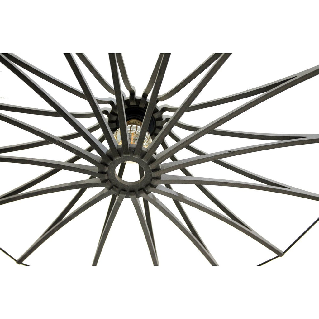 Liv · Metalen hanglamp — zwart